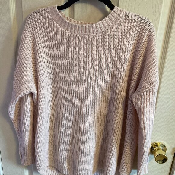 so Sweaters - SO Kohls Juniors  Sweater Pink Size XL Knit